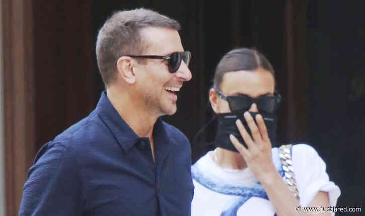 Bradley Cooper Is All Smiles While Stepping Out with Ex Irina Shayk