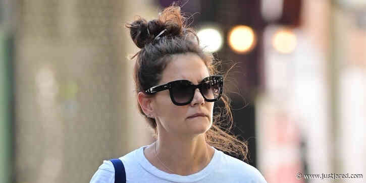 Katie Holmes Shows Off Her Love for Madonna in a Vintage Tee