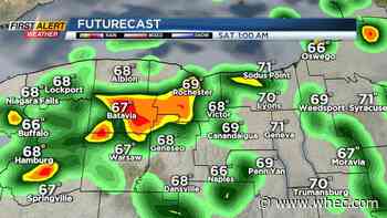 Yellow Alert: Potential for some stronger storms late Friday