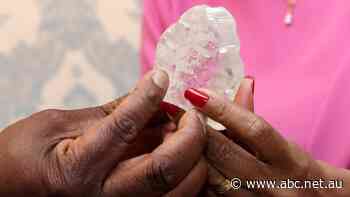 A diamond believed to be the third-largest mined in history unearthed in Botswana