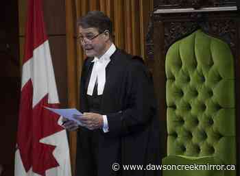 Government defying order to produce documents on fired scientists: Speaker - Dawson Creek Mirror
