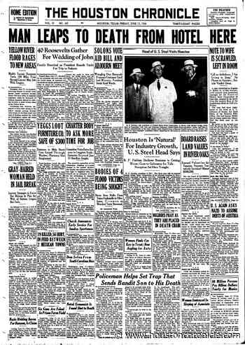 Today in Houston history, June 17, 1938: A downtown suicide and knob-knockers strike again - Houston Chronicle