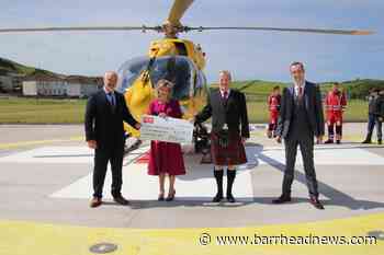 Neilston: Stuart McLellan sees helipad dream come true - Barrhead News