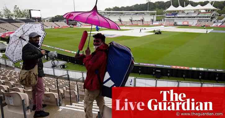 India v New Zealand: rain delays World Test Championship final – live!