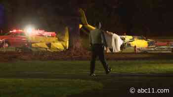 Pilot killed when airplane crashes at Kinston Dragstrip