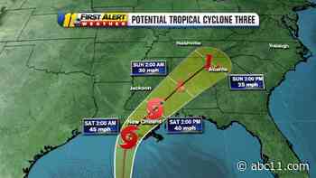 Tropical Storm Claudette expected to form today, bring rain to NC early next week