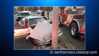 Mother Accused Of DUI, Resisting Arrest Following Crash In San Bruno - CBS San Francisco