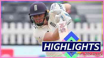 England v India: Captain Heather Knight hits 95 but India fight back - highlights