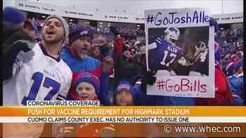 Erie County Executive renews push for vaccine requirement at Bills games