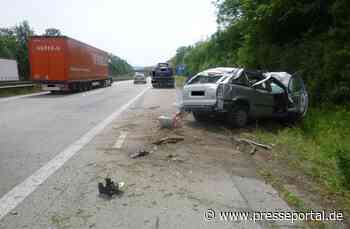POL-VDMZ: BAB61 - Schwerer Verkehrsunfall mit Verletzten
