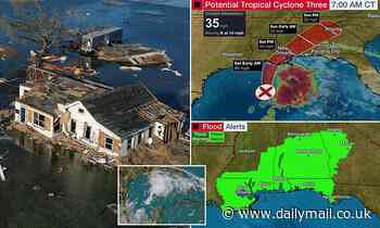 Millions along Gulf Coast on alert as 'tropical storm Claudette' expected to make landfall Friday 