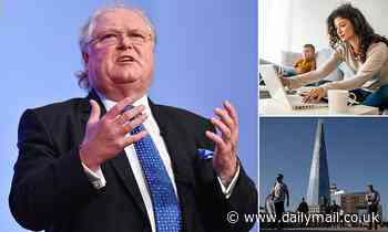 DIGBY JONES: Plans for 'work from home for ever' will drag Zombie Britain back to the 1970s - Daily Mail