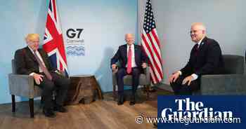 Scott Morrison denied one-on-one with Joe Biden as Boris Johnson joins meeting - The Guardian