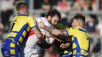 Super League: St Helens 2-6 Warrington Wolves - Wire edge to narrow win at Saints