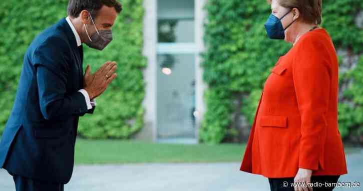 Merkel und Macron einig bei Corona, Russland und Türkei