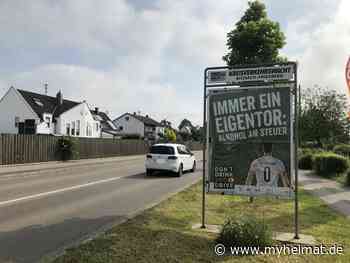 Immer ein Eigentor - Alkohol am Stuer: Großplakataktion der Verkehrswacht zur EM - Aichach - myheimat.de - myheimat.de