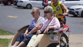 Cycling Without Age: 'Couch on wheels' gives seniors thrill of bike riding at no cost