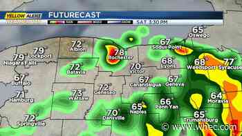 First Alert Weather: Some storms to welcome in the weekend
