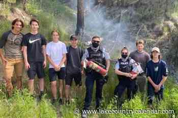 RCMP thank 6 teens for helping prevent forest fire in Williams Lake – Lake Country Calendar - Lake Country Calendar