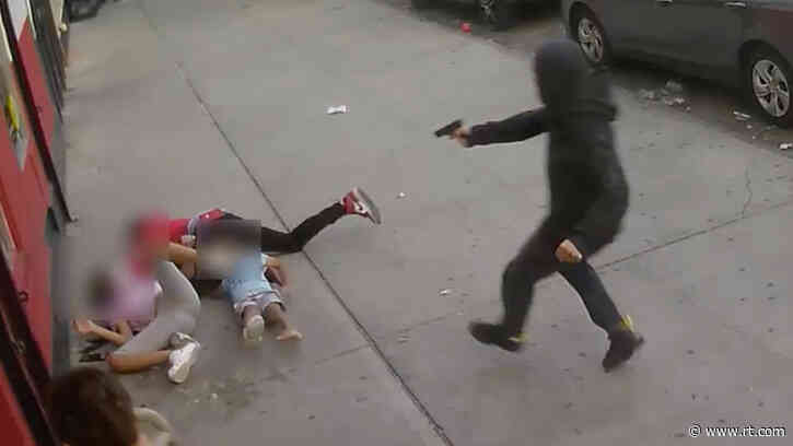 ‘Beyond horrific’: New York City police release GRAPHIC VIDEO of daylight Bronx shooting involving child
