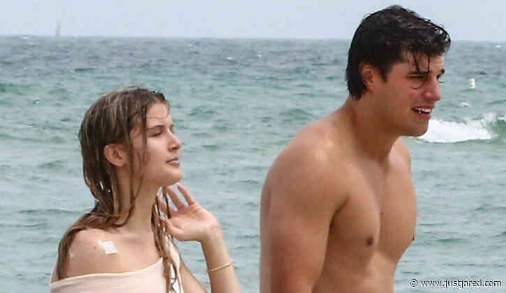 Tennis Star Genie Bouchard Hits the Beach with Football Player Boyfriend Mason Rudolph!