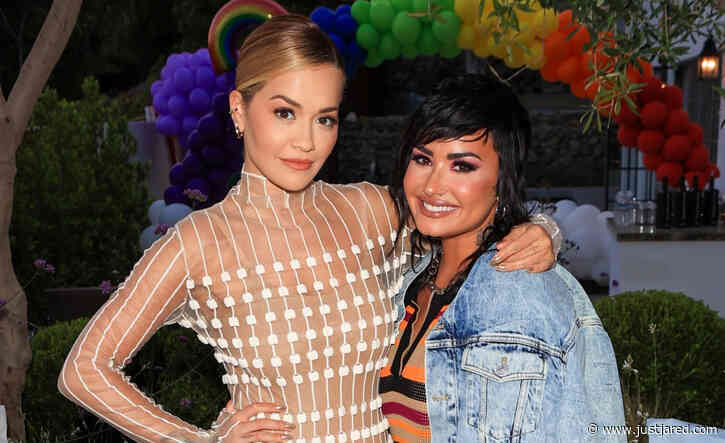 Rita Ora, Demi Lovato, & More Step Out for Pride Party in L.A.