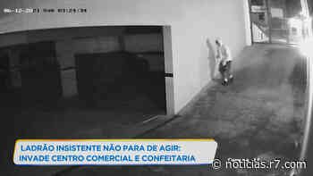 Suspeito invade centro comercial e confeitaria em Belo Horizonte - HORA 7