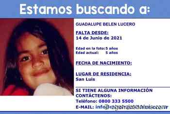 La desaparición de Guadalupe Lucero ya está en las redes de emergencias nacionales e internacionales de búsqueda de personas - Agencia de Noticias San Luis