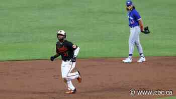 Mullins' pair of home runs powers Orioles past floundering Blue Jays in series opener