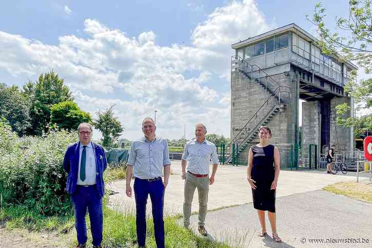 Denderbelle krijgt nieuwe sluis én ‘kunstige’ fietsersbrug: “Werken starten in 2023”