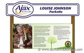 New parkette in Ajax honours “Bomb Girl” Louise Johnson on her 100th birthday - durhamradionews.com