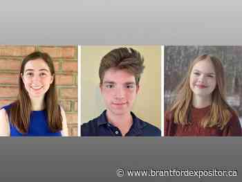 Top students excited about Hillier scholarships - Brantford Expositor