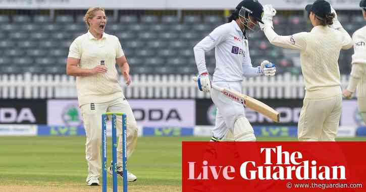England v India: women’s Test match, day four – live!
