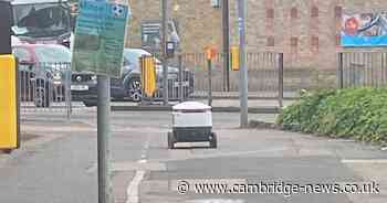 Autonomous delivery robots spotted cruising down Cambridge streets - Cambridgeshire Live