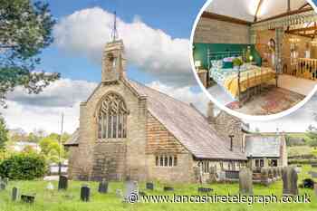 Inside the £550K Rising Bridge church that's been converted into a family home