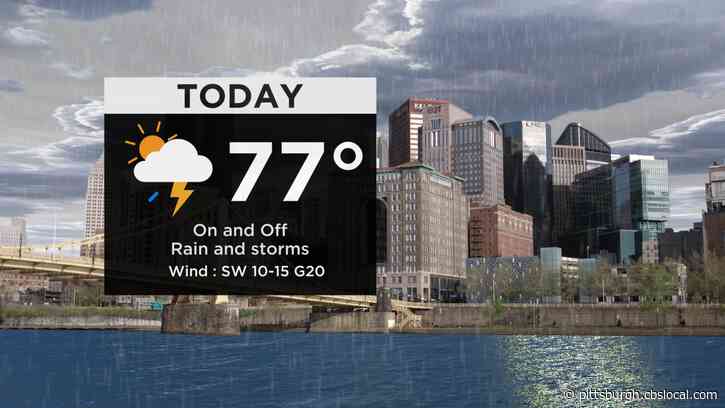 Pittsburgh Weather: Chances Of Showers, Storms, Severe Weather