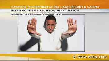 Ludacris to perform at del Lago Resort &amp; Casino