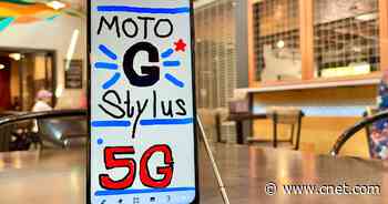 The $400 Moto G Stylus 5G is affordable and has a big battery     - CNET