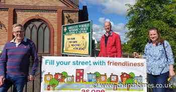 Church banners in Dudley call for 'friendliness' as end of lockdown nears - Church Times