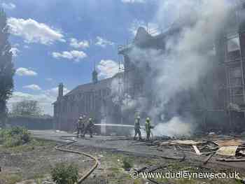 Firefighters issue warning after fire at old Dudley school - Dudley News