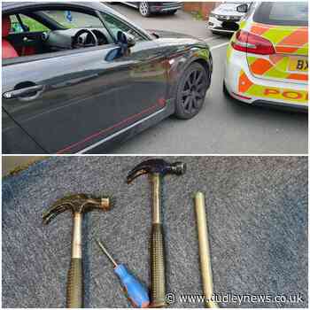 Two men arrested on suspicion of vehicle theft in Dudley - Dudley News