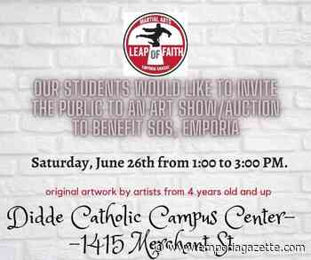 Leap of Faith Martial Arts Center set to host art show/auction in support of SOS - Emporia Gazette