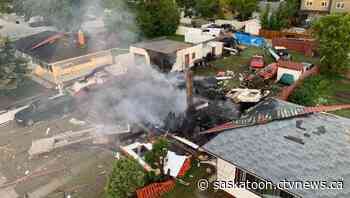 Saskatoon house 'levelled' in overnight explosion