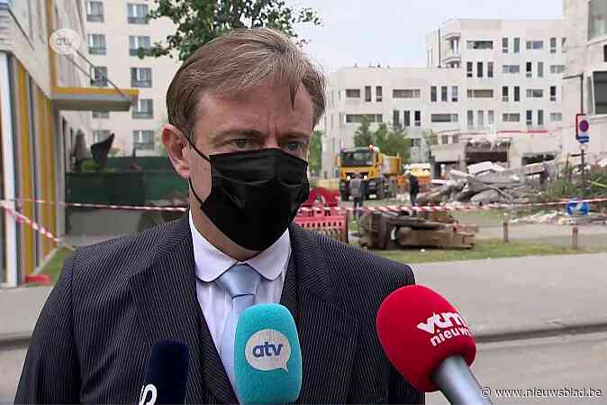 Bart De Wever van op de rampsite: “De tranen vallen niet alleen in ons land”