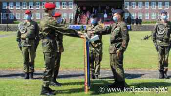 Das letzte Gelöbnis vor der Umbenennung der Feldwebel-Lilienthal-Kaserne in Adelheide - kreiszeitung.de