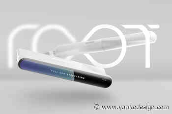 This smart desk gadget doubles as a stretching aid to keep you moving while working! - Yanko Design