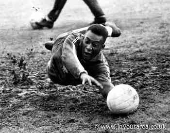 Nostalgia: Brazilian legend Pele playing in goal - in a muddy Bolton park - In Your Area