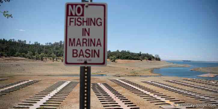 Take a look at some of the lakes in California that have been swallowed up by the 'megadrought'
