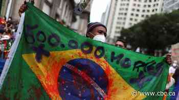 Anti-Bolsonaro protests held across Brazil as country's COVID-19 death toll nears 500,000