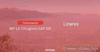 Calidad del aire en Linares de hoy 19 de junio de 2021 - Condición del aire ICAP - infobae